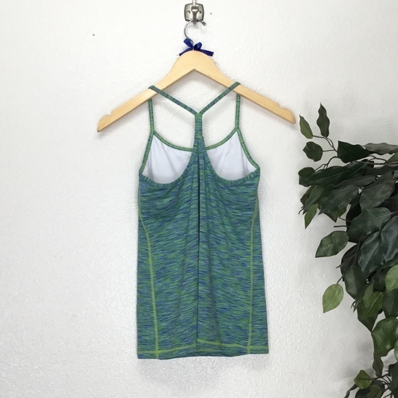 Lululemon Green And Blue Workout Tank Top - Picture 4 of 5
